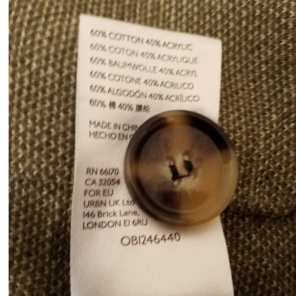 Maeve Anthropologie Collared Camo Cardigan | Size Small - Picture 5 of 5